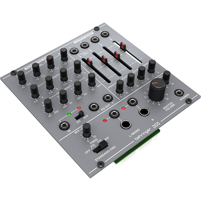 BEHRINGER Eurorack için Efsanevi Analog Parametrik EQ, Mikser ve Çıkış Modülü